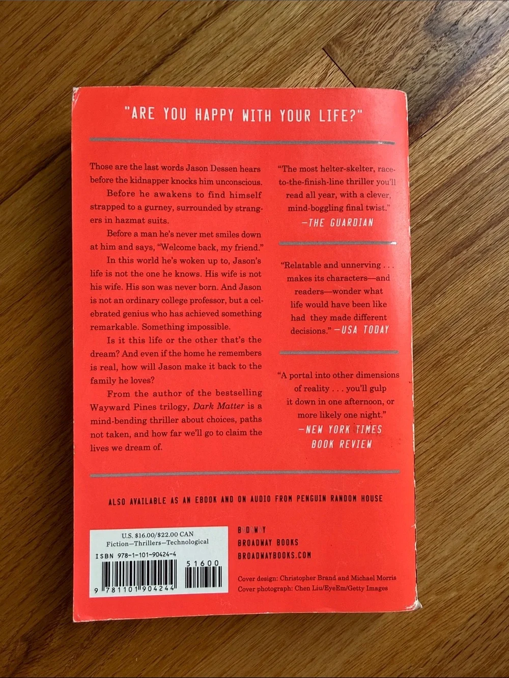 Blake Crouch bundle of 3 books
